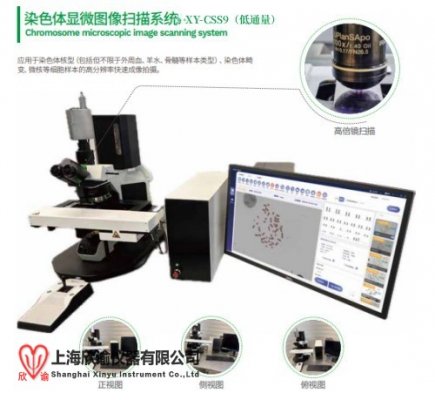 上海欣諭XY-CSS9染色體顯微圖像掃描系統(tǒng)，微核分析畸變分析功能低通量9片聯(lián)動分析染色體系統(tǒng)