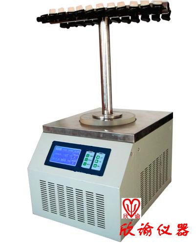 實驗型T型架冷凍干燥機，專業(yè)安剖瓶凍干機